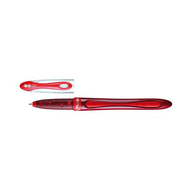 Picture of 1320 MAPED FREE WRITER RED BALLPOINT PEN 0.7/1.0MM